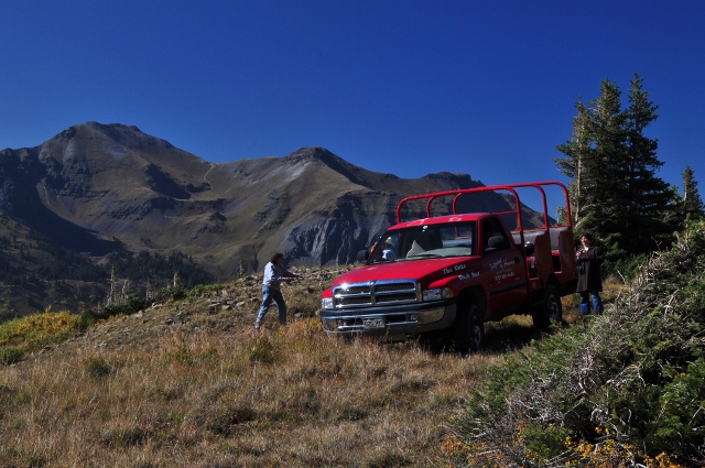 jeep tour to Brown Mountain